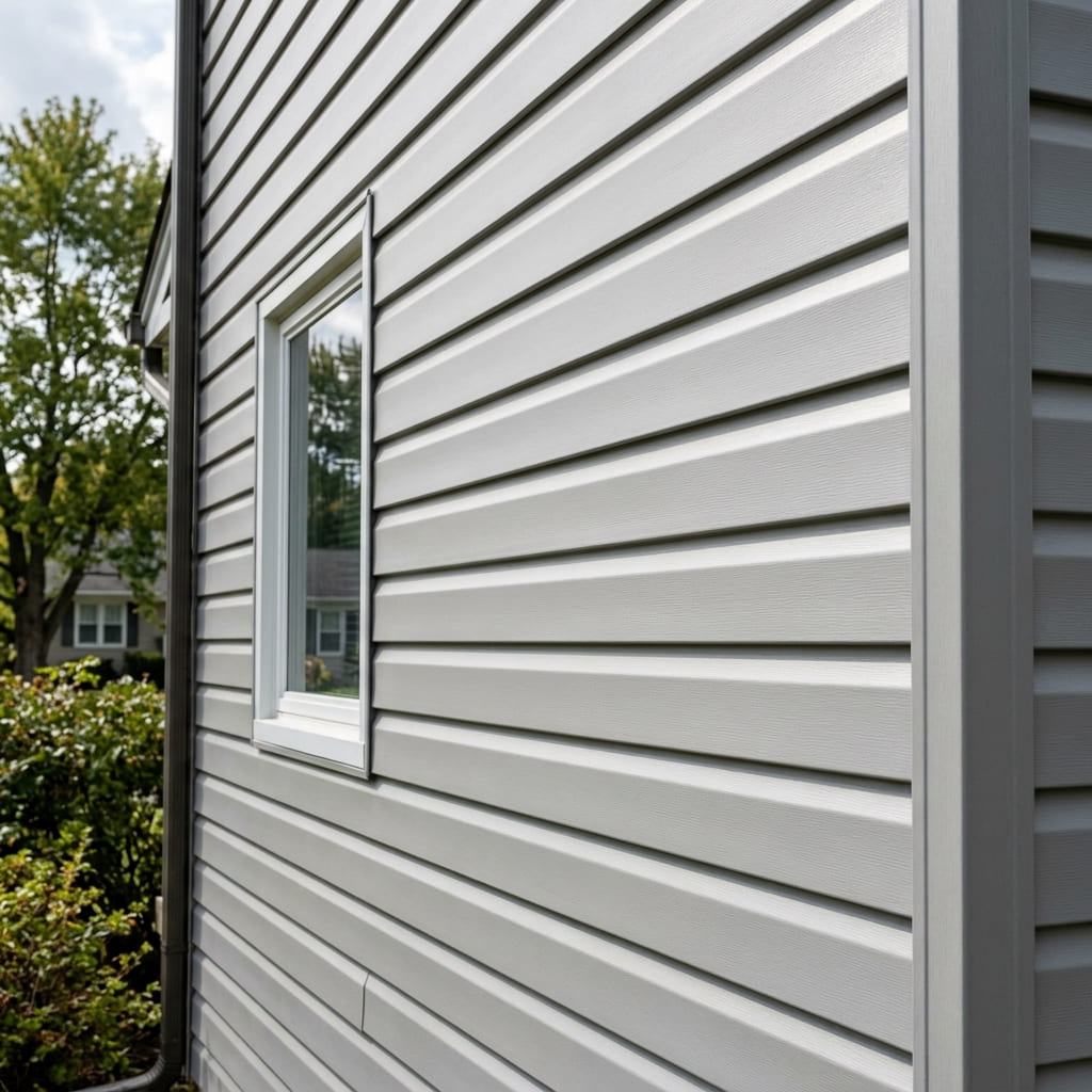 Metal and aluminum siding on a Kansas home